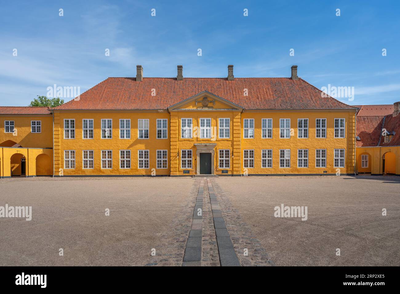Mansión Real - Roskilde, Dinamarca Foto de stock
