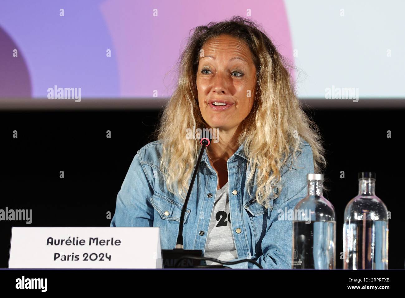 5 de septiembre de 2023, París, Francia: AURELIE MERLE, Directora ...