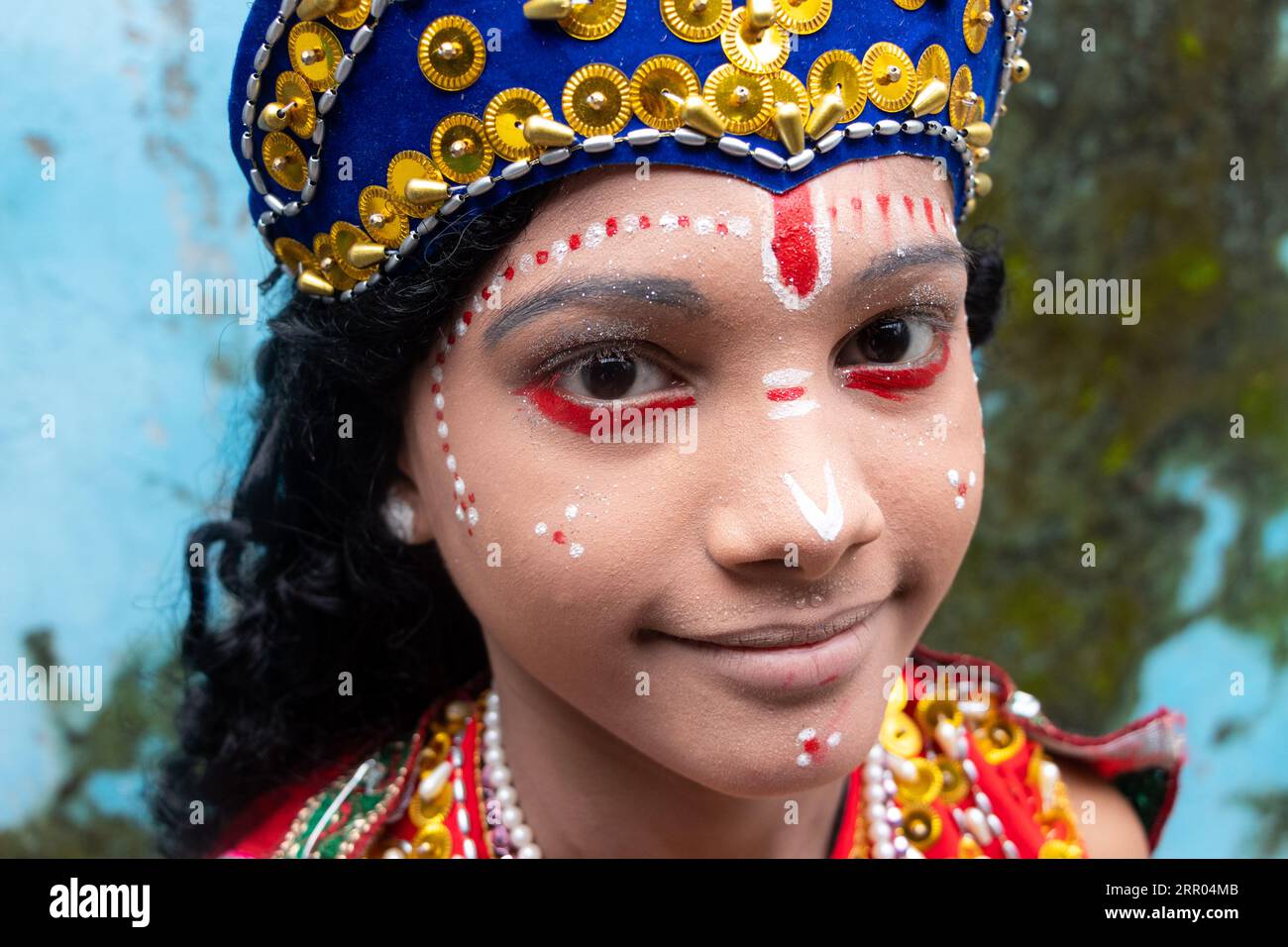Narayanganj, Dhaka, Bangladesh. 6th Sep, 2023. Children dressed in
