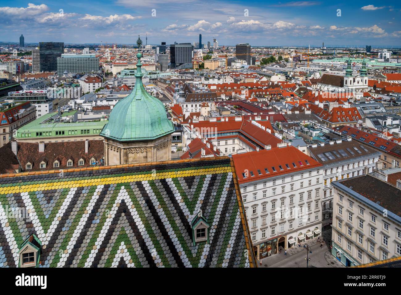 La ciudad de Viena, Austria Foto de stock
