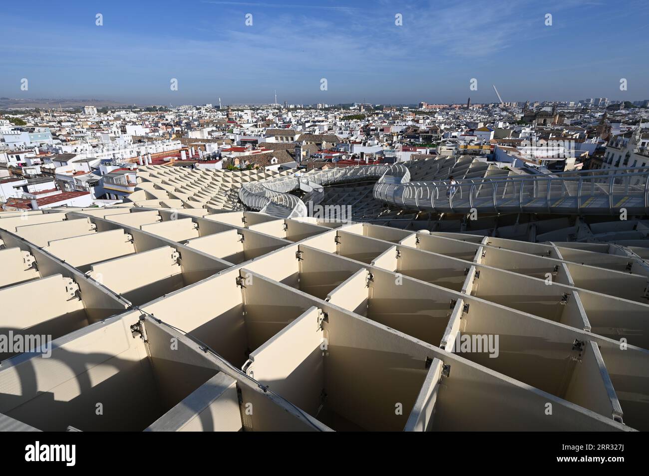 Metropol Parasol en Sevilla. Foto de stock