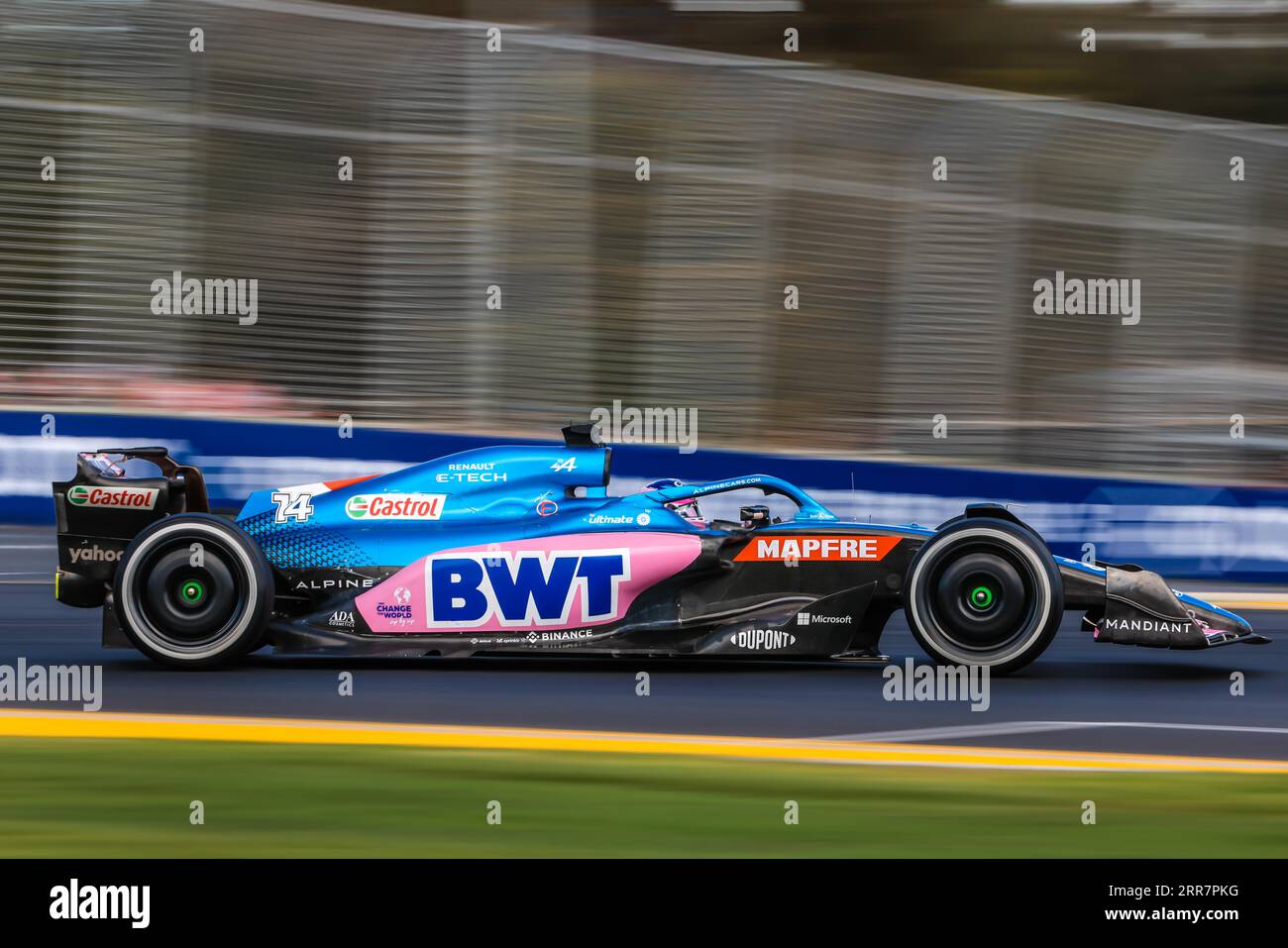 Fernando Alonso Formula 1 2022 - Soporte para pantalla fotográfica