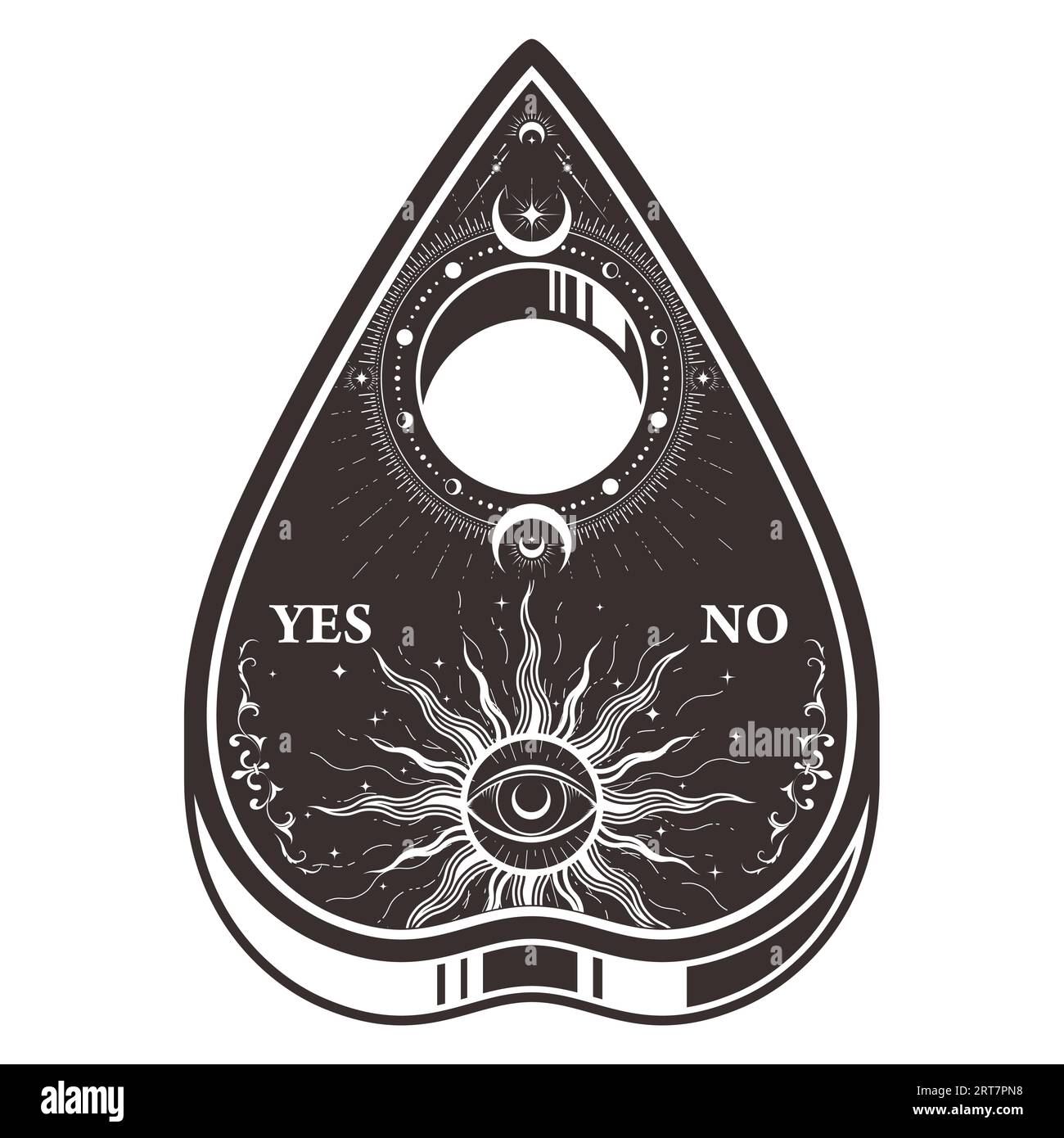 Tablero ouija Imágenes Vectoriales, Gráfico Vectorial de Tablero ouija