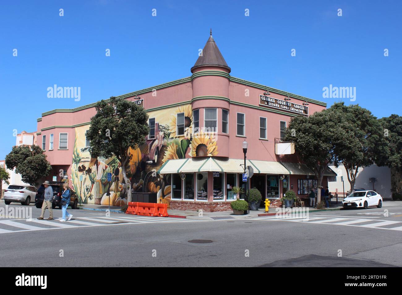 Cunha's Country Grocery, Half Moon Bay, California Foto de stock