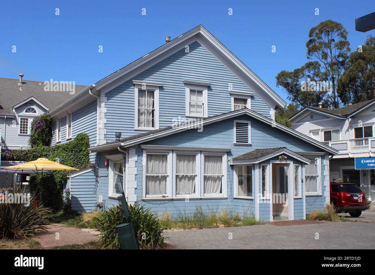 Casa Zabella, Half Moon Bay, California Foto de stock