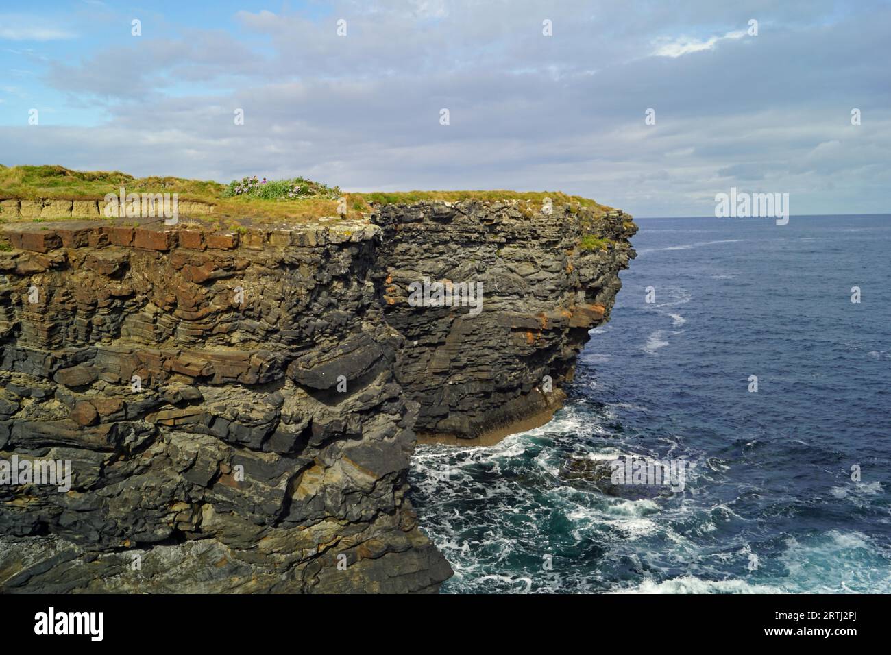 El Kilkee Cliff Walk es un paseo panorámico de 2 a 3 horas (8km) en