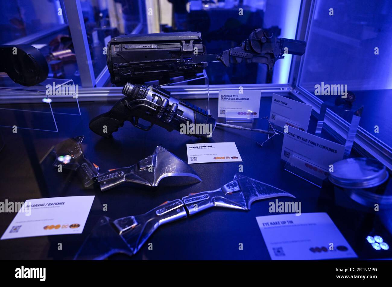 Londres, Reino Unido. 14º de septiembre de 2023. La muy esperada experiencia de Batman Unmasked en Piccadilly ha recibido un adelanto de los medios de comunicación. Crédito: Ver Li/Picture Capital/Alamy Live News Foto de stock