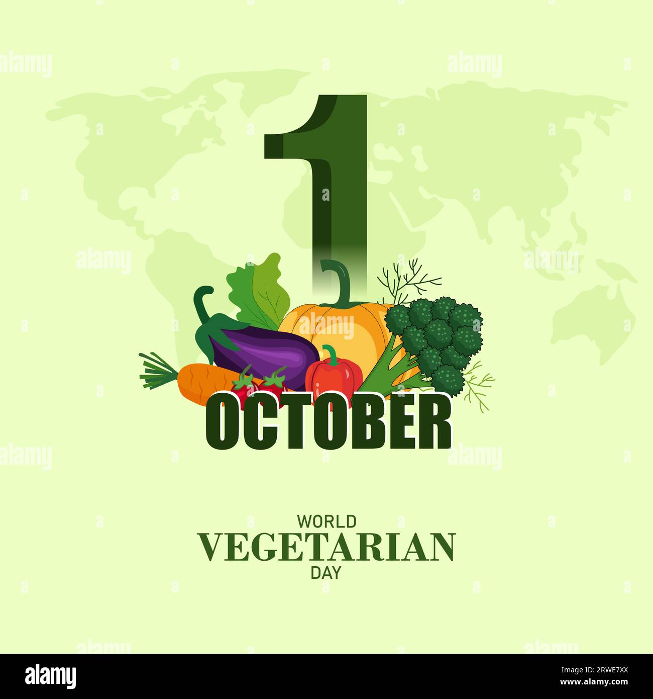 El Día Mundial De Los Vegetarianos Es Una Celebración Anual Que Se Celebra En 1 De Octubre Para 7939