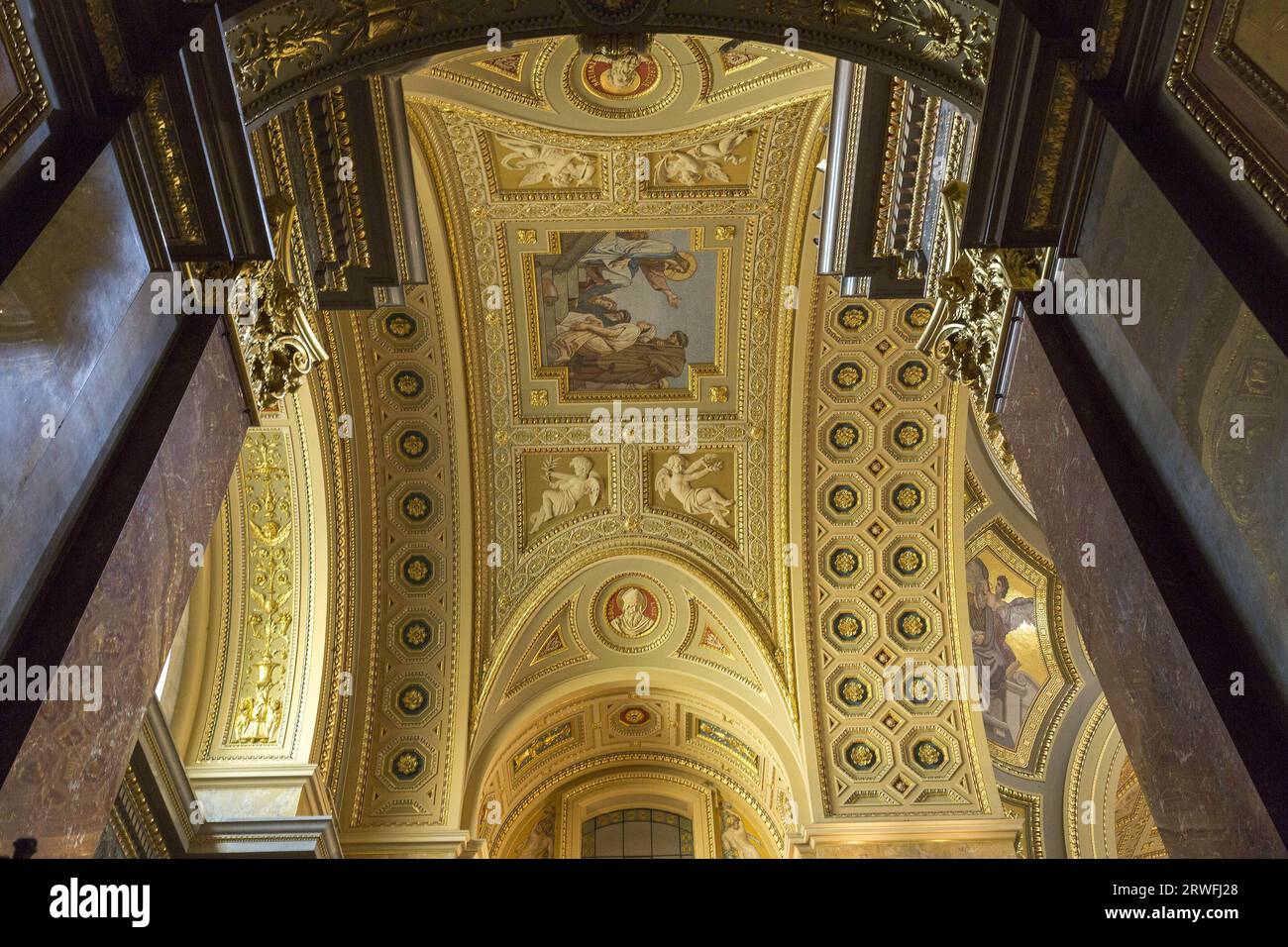 Basílica de San Esteban en Budapest Foto de stock