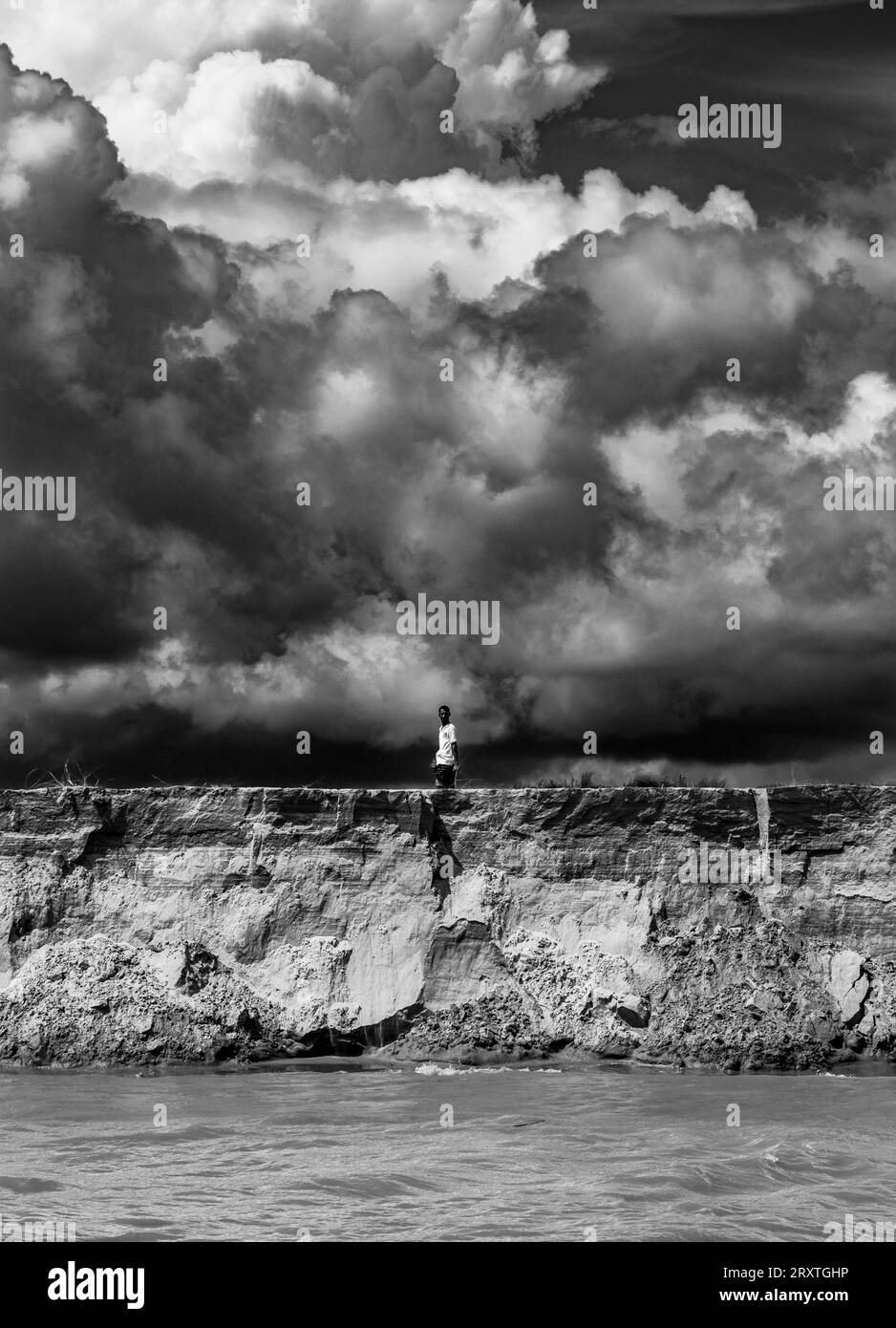 Mitigación de la erosión Imágenes de stock en blanco y negro Alamy