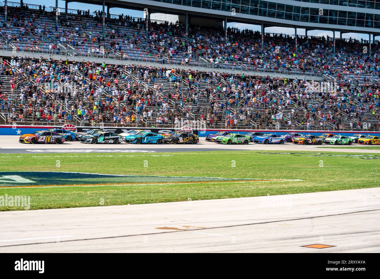 24 de septiembre de 2023, Fort Worth, TX, EE.UU. Brad Keselowski (6
