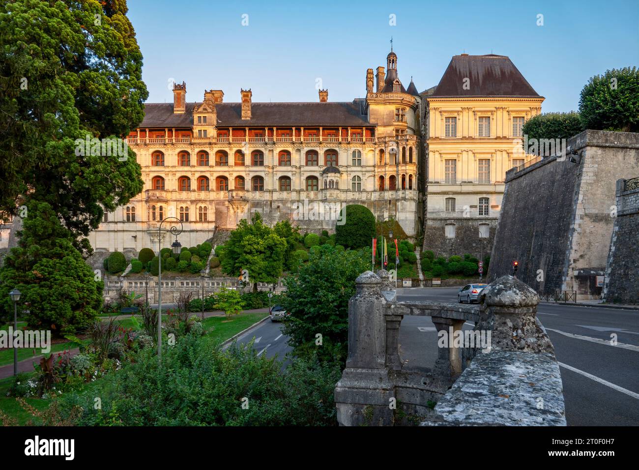 Castillo de Blois, desde la restauración a finales del siglo XIX, el
