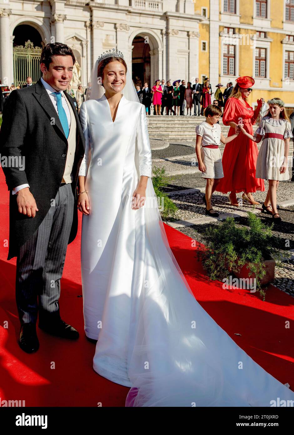 El vestido de novia de María Francisca de Portugal: clásico