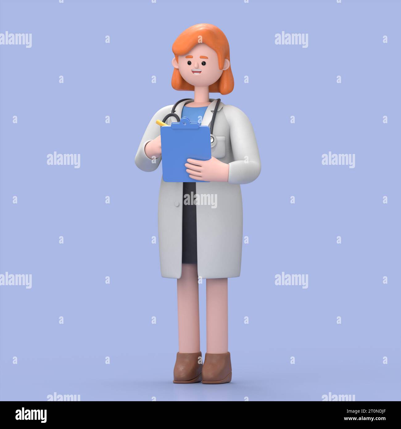 Joyeux Filles Mignonnes En Uniforme Médical Blanc Et Le Stéthoscope  Agissent Comme Un Médecin. Rêve D'enfant De Devenir Un Concept Image stock  - Image du acte, interne: 234638745