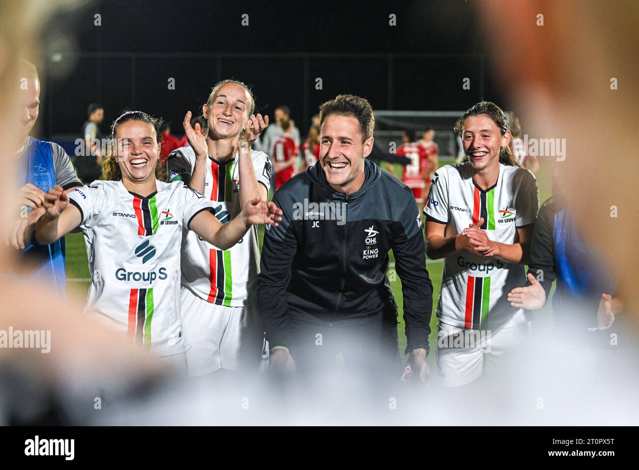 Oud Heverlee, Bélgica. 07 de octubre de 2023. El equipo OHL y el