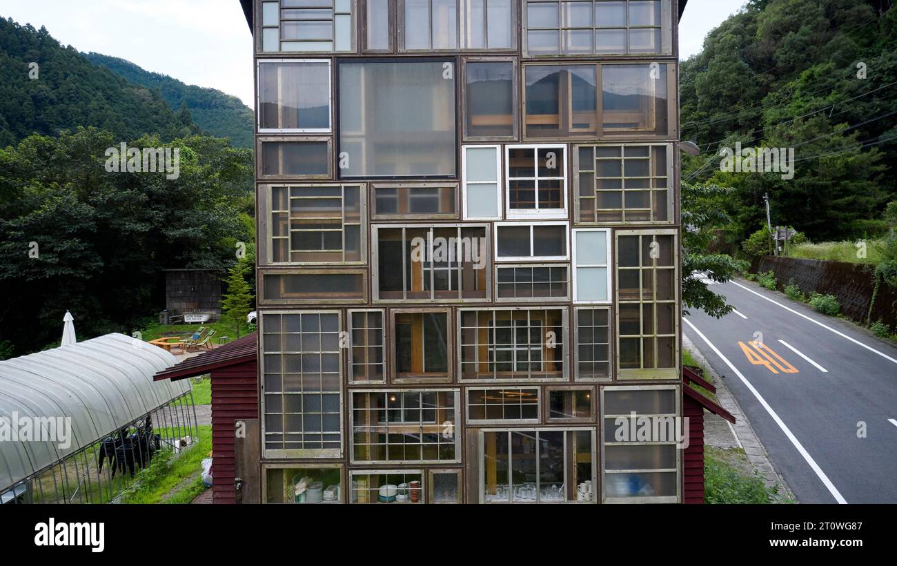 Kamikatz Public House. Kamikatsu Zero Waste Centre and Y hotel