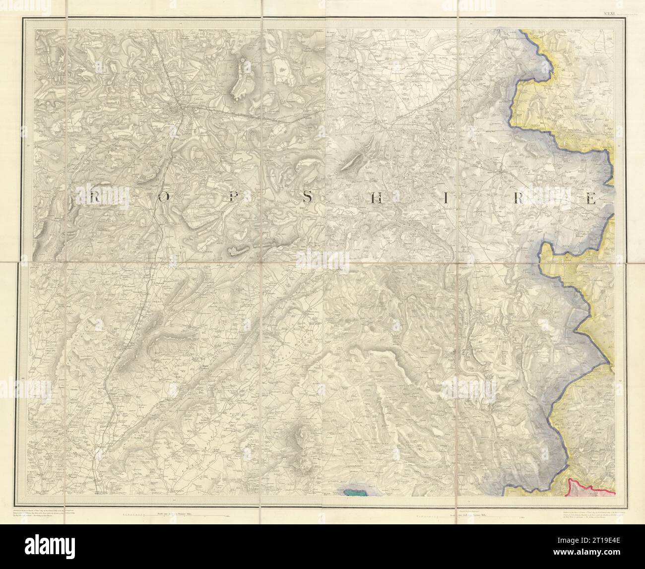 Mapa de pontesbury fotografías e imágenes de alta resolución Alamy