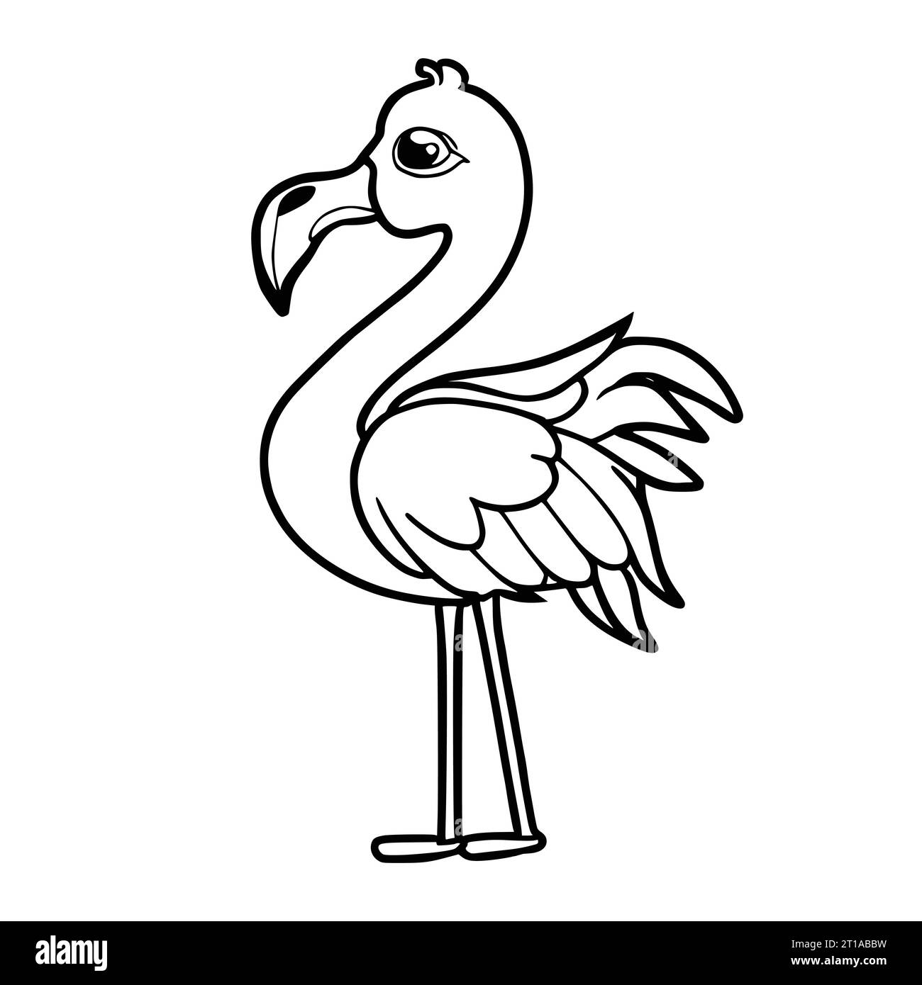 Dibujos para colorear de fiona flamingo fotografías e imágenes de alta