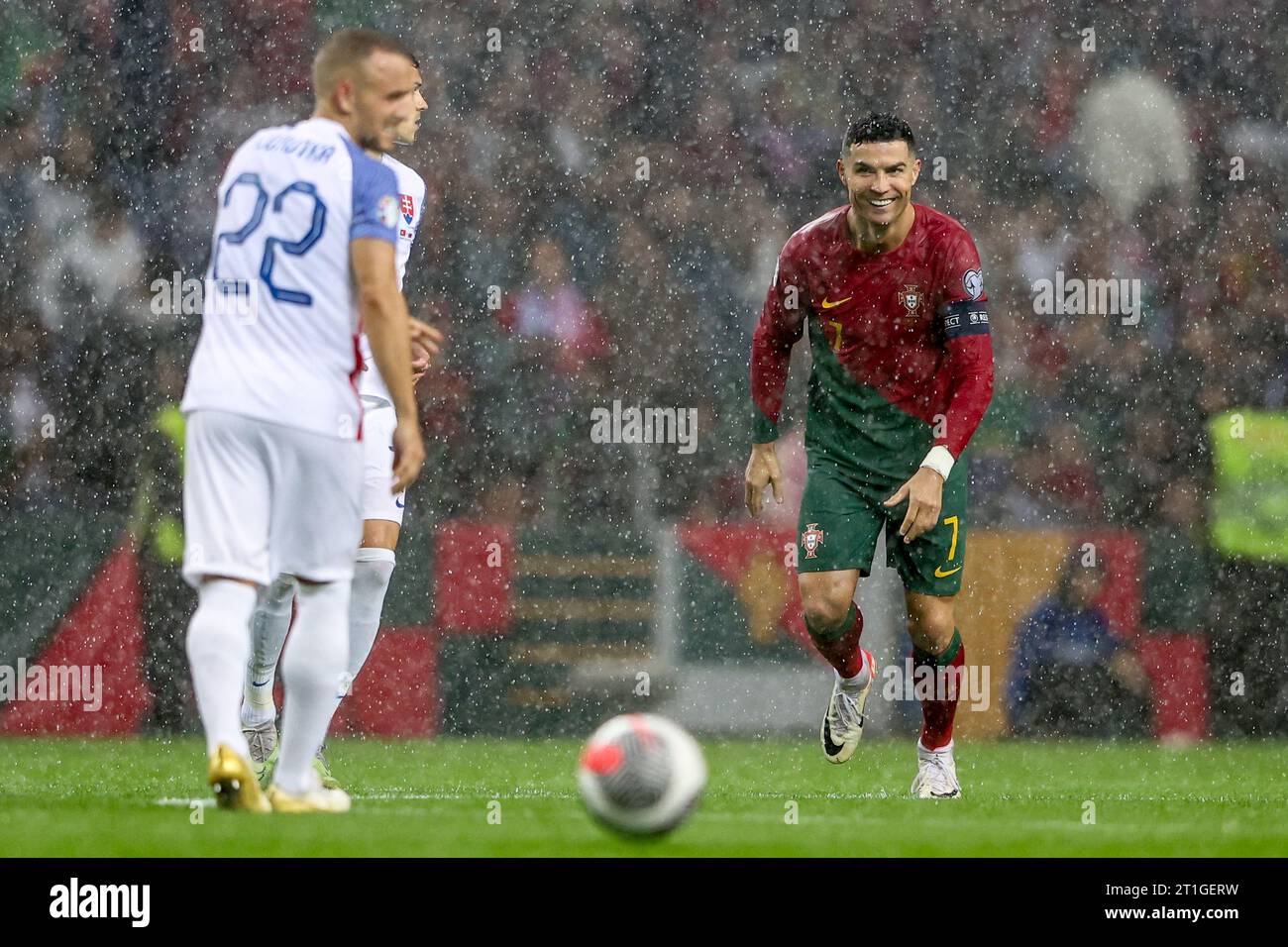 Estadio del Dragón, Oporto, Portugal. 13 de octubre de 2023. Cristiano