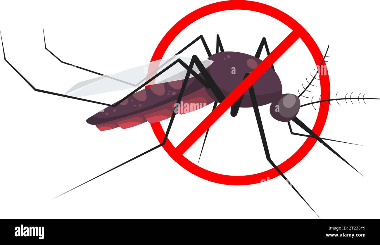 Quitar Mosquito Pest - Ilustración de Stock como EPS 10 File Ilustración del Vector