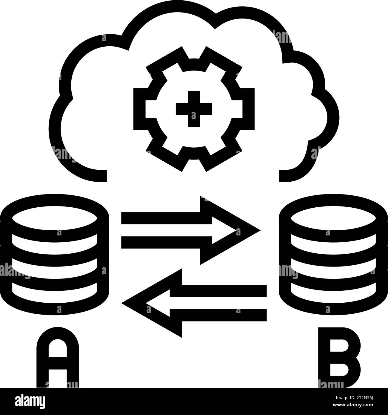 Replicación de bases de datos Imágenes recortadas de stock - Alamy