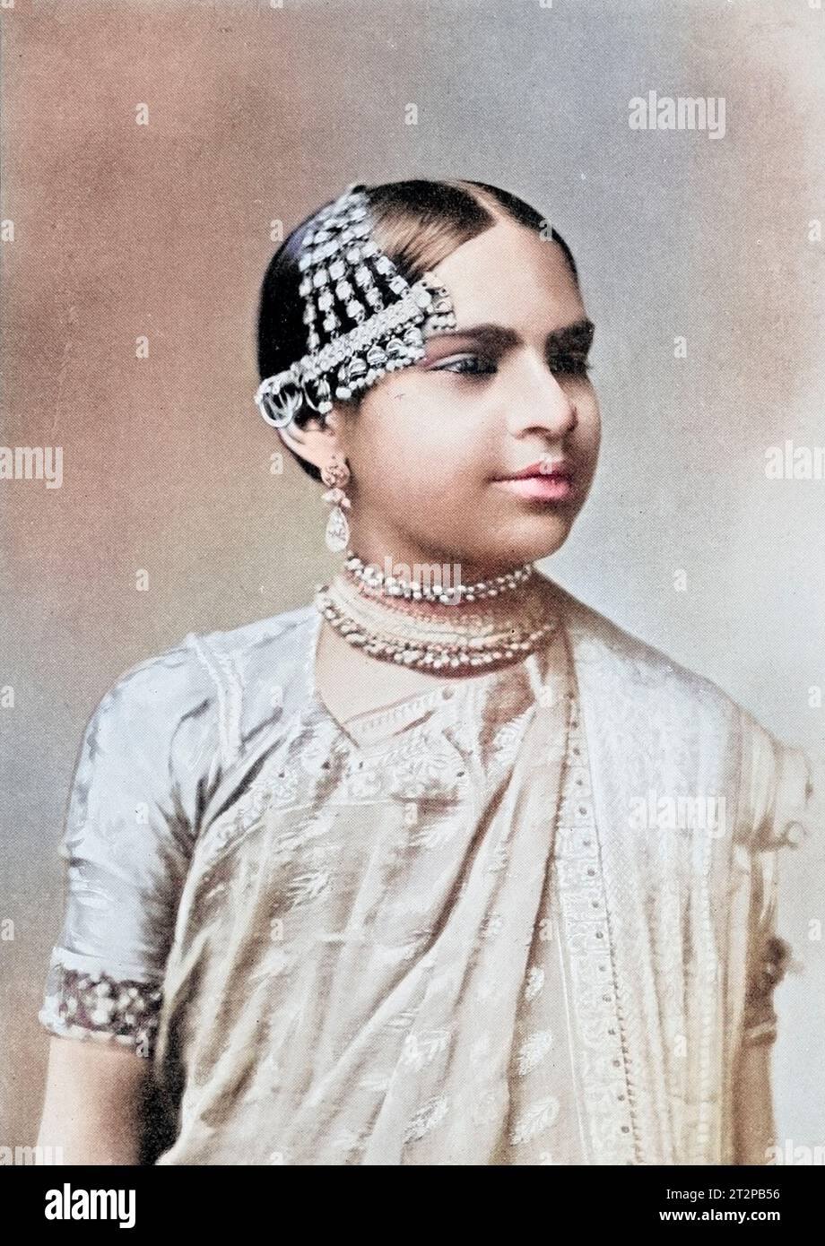 Señora india nativa Foto de stock
