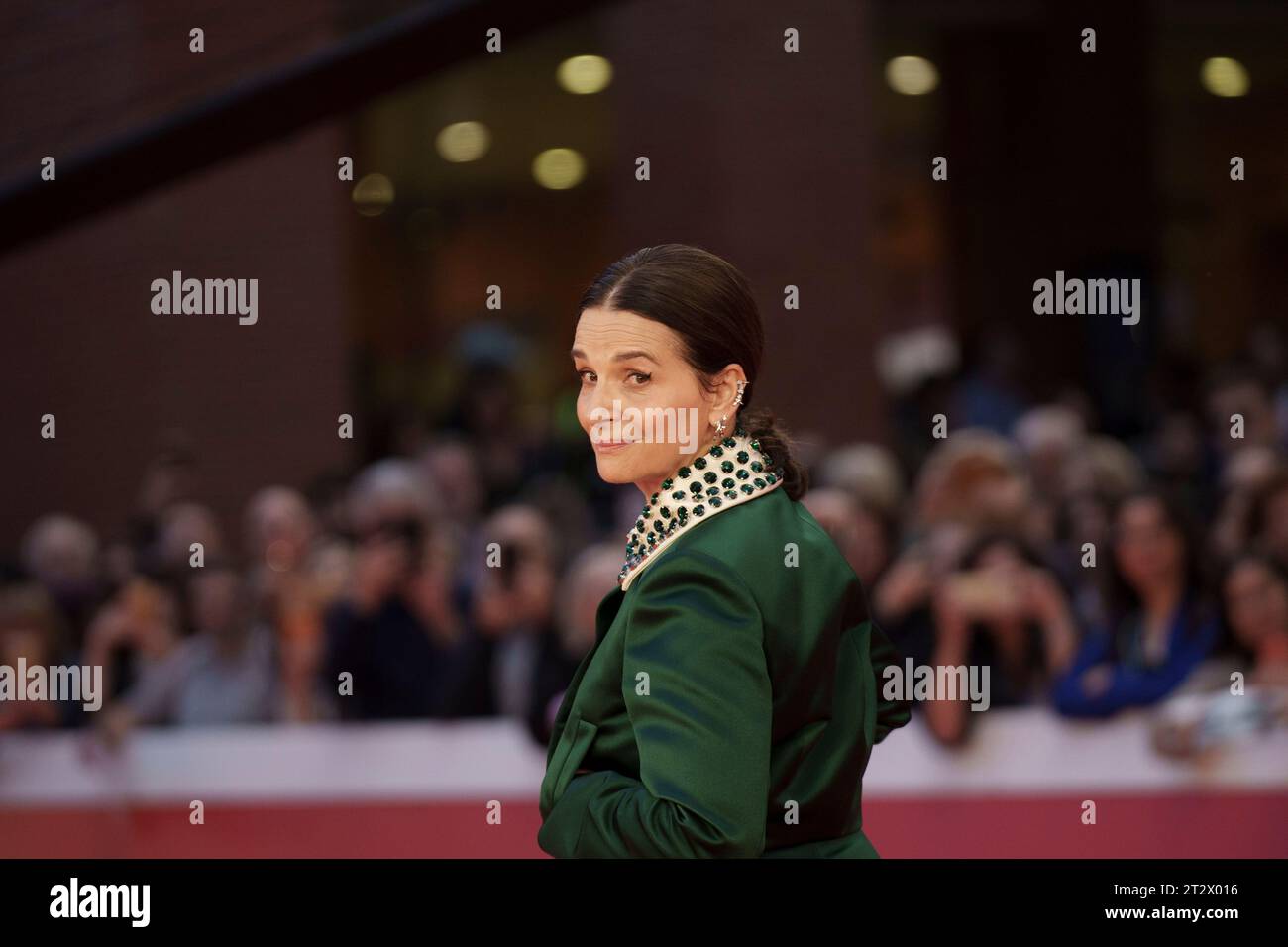 ROMA, ITALIA OCTUBRE DE 21 Juliette Binoche acude a una alfombra