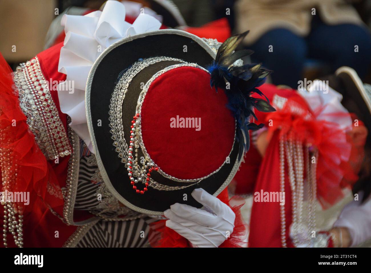 sombrero de arlequín