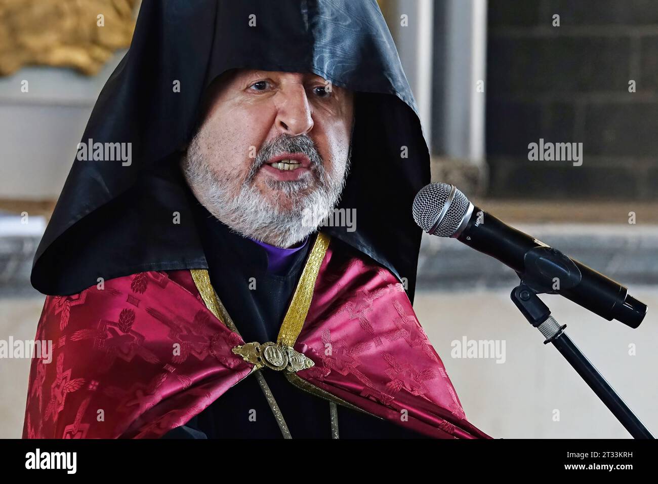 El arzobispo Aram Atesyan, patriarca adjunto de los armenios de Turquía