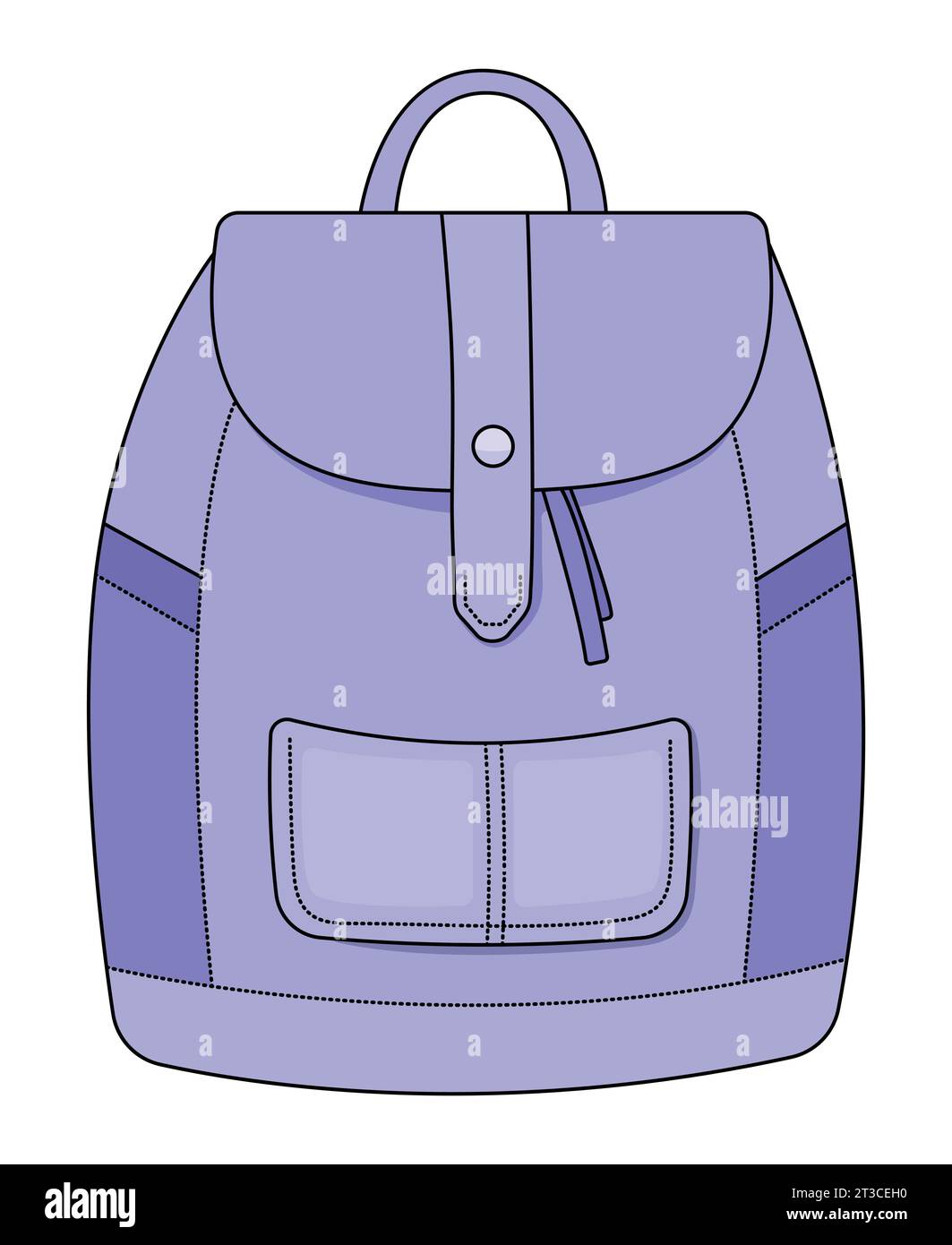 Mochila azul Im genes vectoriales de stock Alamy