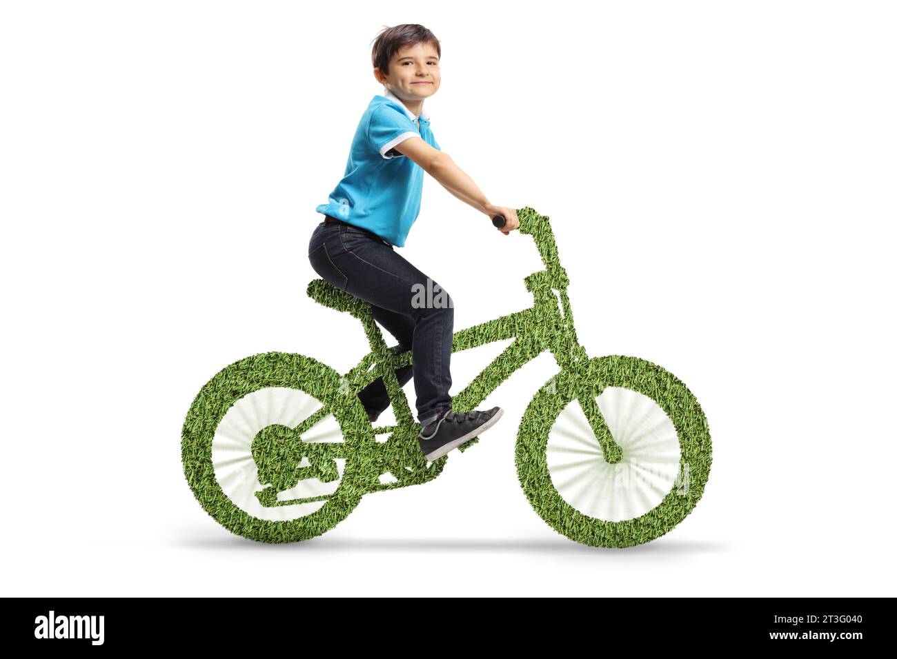 Ilustración de Niño Pequeño En Sport Baby Balance Bike Primera