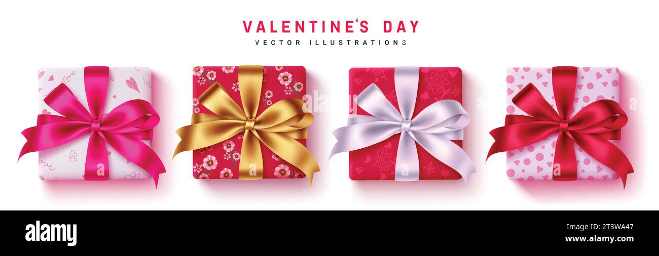 Caja de regalo presente con el corazón y la ilustración vectorial diseño de  sobres Imagen Vector de stock - Alamy