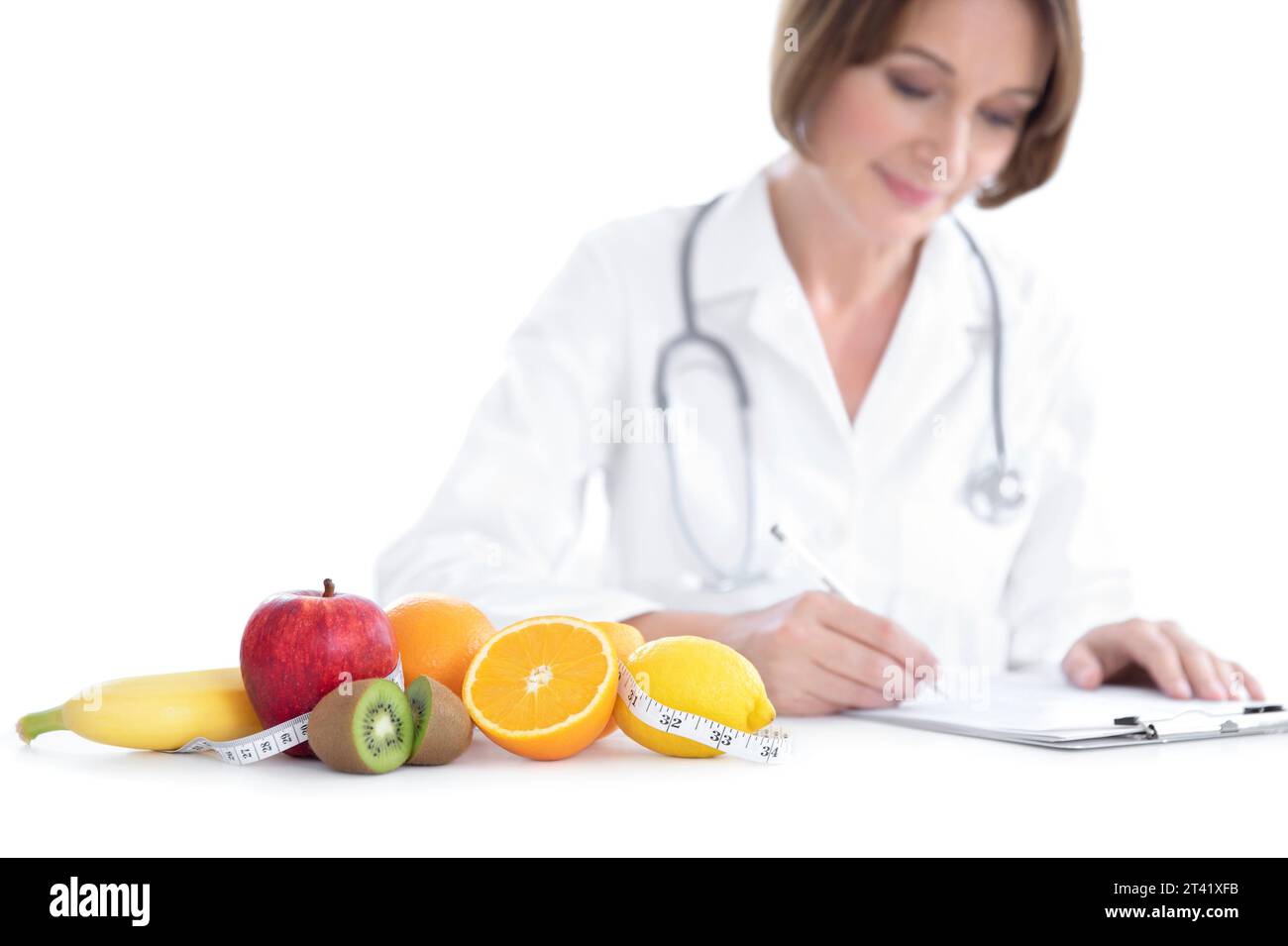 Nutricionista, imagen conceptual Foto de stock