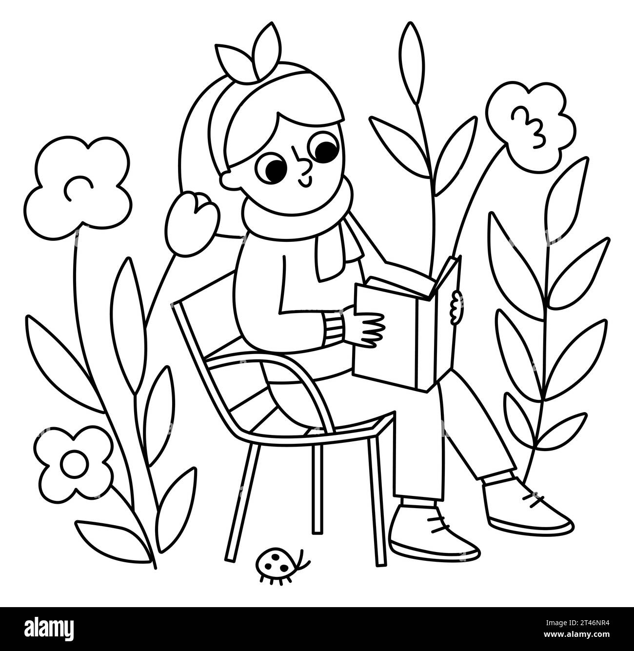 Mujer de una línea leyendo un libro line art girl leer libro creative  simple elegante minimalista illustrat