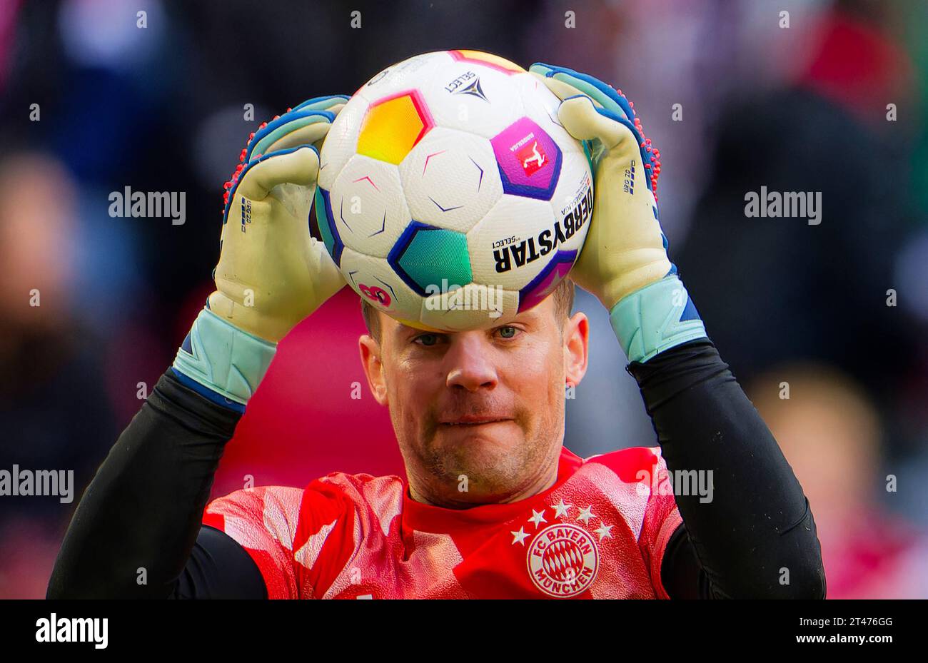 Manuel Neuer Portero Fcb 1 En El Partido Fc Bayern Muenchen Sv