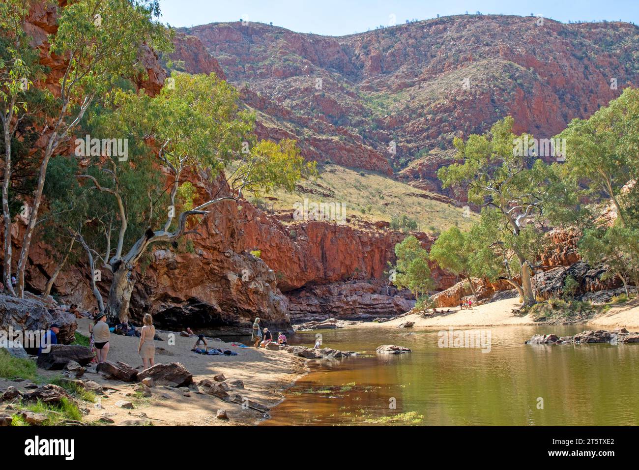 Ormiston Gorge Foto de stock