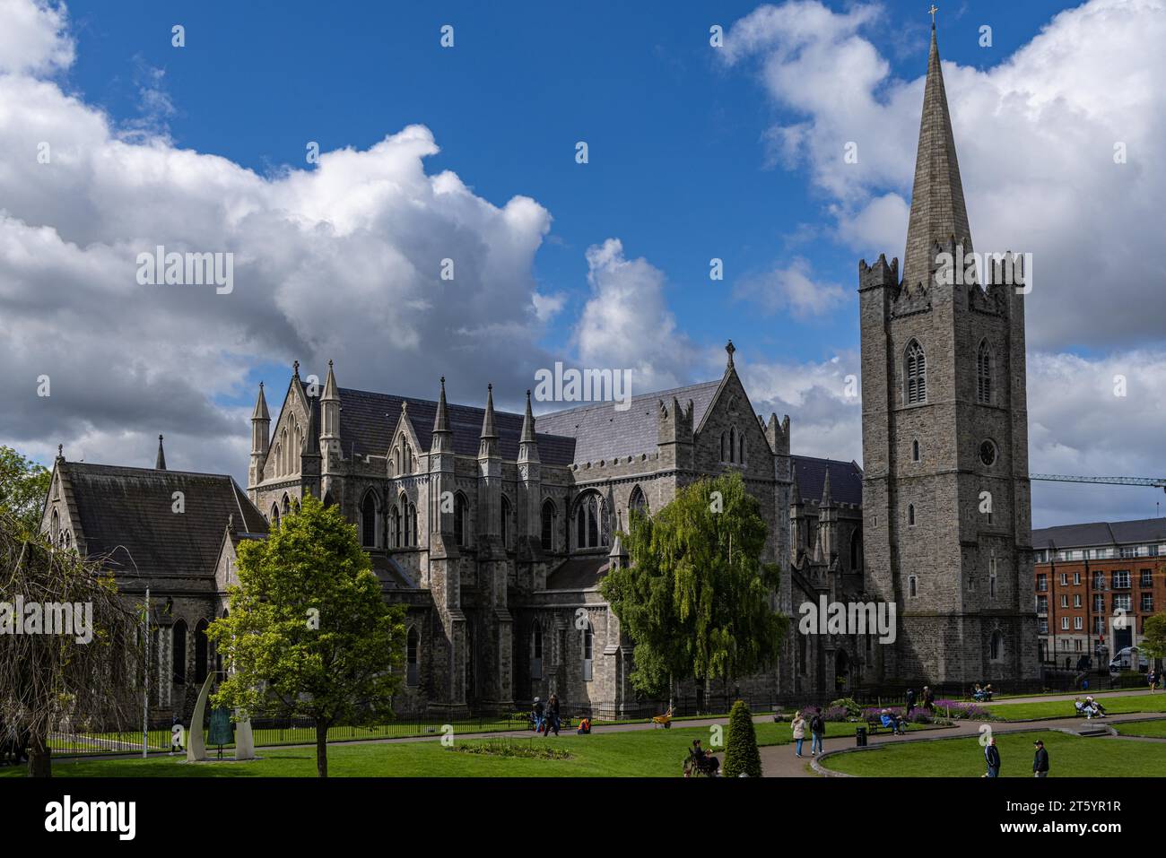 La Catedral de St Patrick, Dublín, Irlanda Foto de stock
