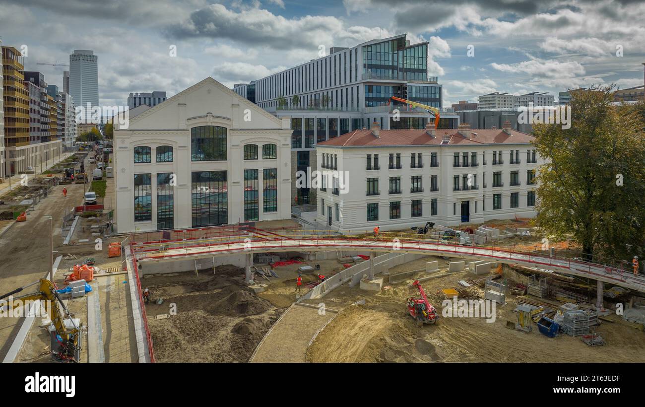 Exclusivo Una vista aérea de la Villa Olímpica de París 2024 el 3 de