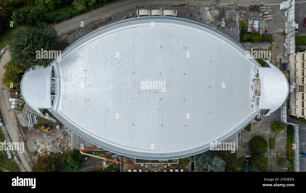 Exclusivo Una vista aérea de la Villa Olímpica de París 2024 el 3 de