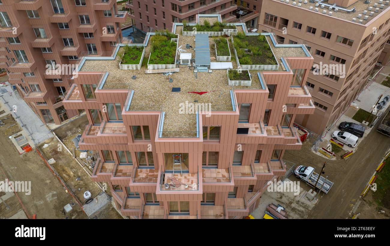 Exclusivo Una vista aérea de la Villa Olímpica de París 2024 el 3 de