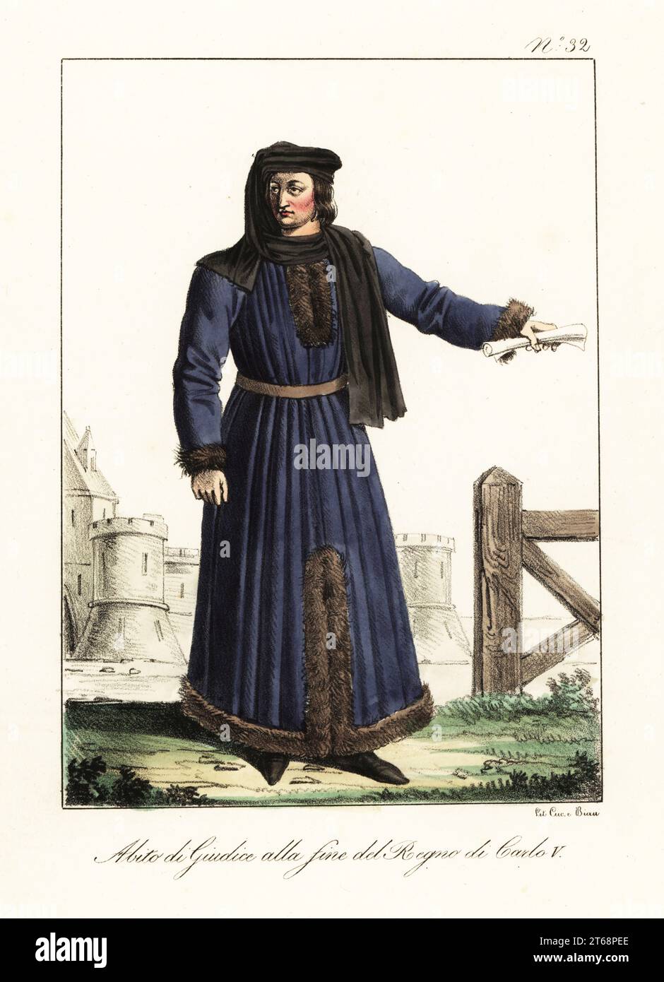 Traje medieval mujer Munia