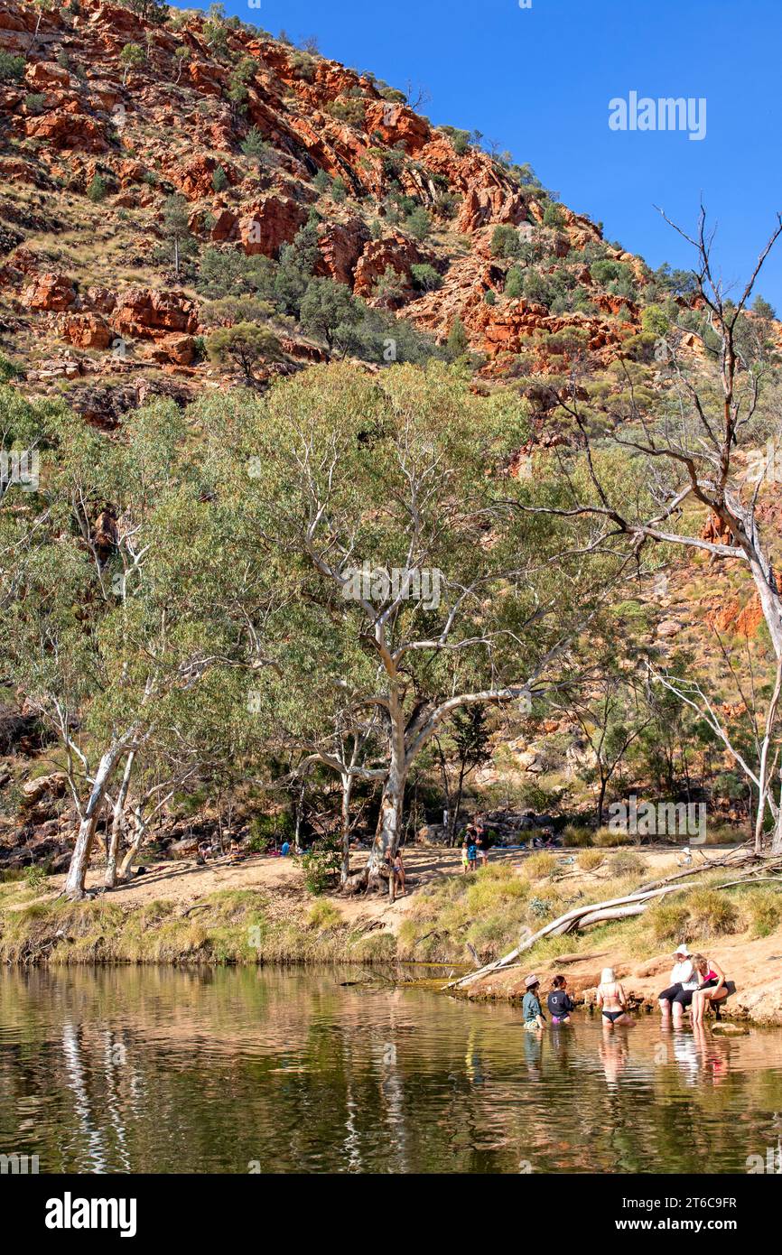 Ellery Creek Big Hole Foto de stock