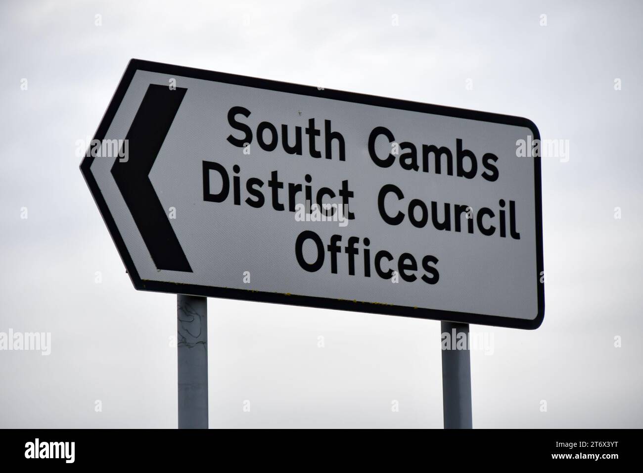 Consejo de Distrito de Cambridgeshire del Sur Foto de stock