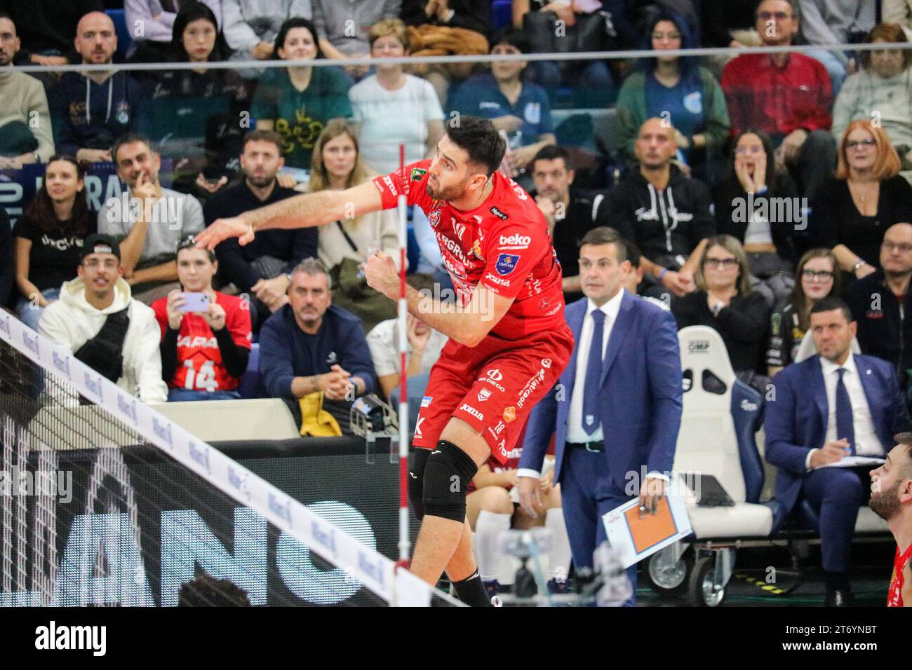 ADIS LAGUMDZIJA (CUVINE LUBE CIVITANOVA) durante Allianz Milano vs