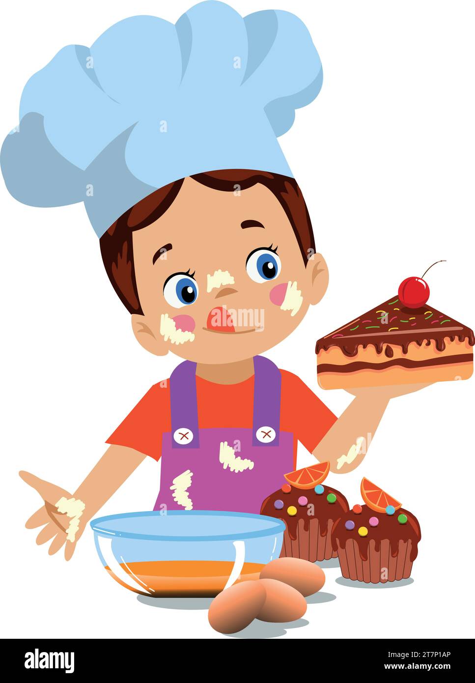 Niña haciendo arte Imágenes vectoriales de stock Página 2 Alamy