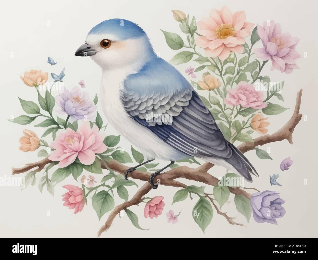 Pintura de flores y pájaros fotografías e imágenes de alta resolución -  Página 7 - Alamy