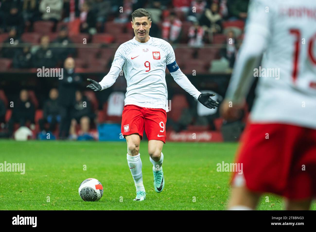 VARSOVIA, POLONIA 17 DE NOVIEMBRE de 2023 Clasificación para la UEFA