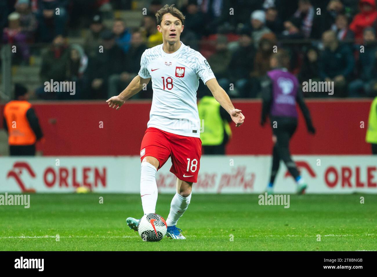 VARSOVIA, POLONIA 17 DE NOVIEMBRE de 2023 Clasificación para la UEFA