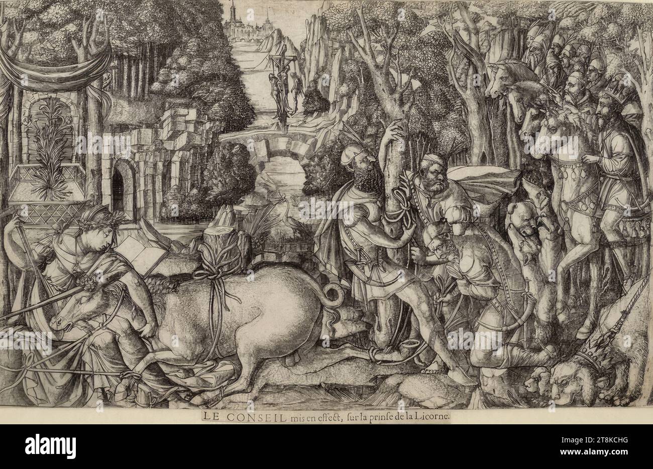 La captura del unicornio, historia del unicornio, jean duvet, Langres