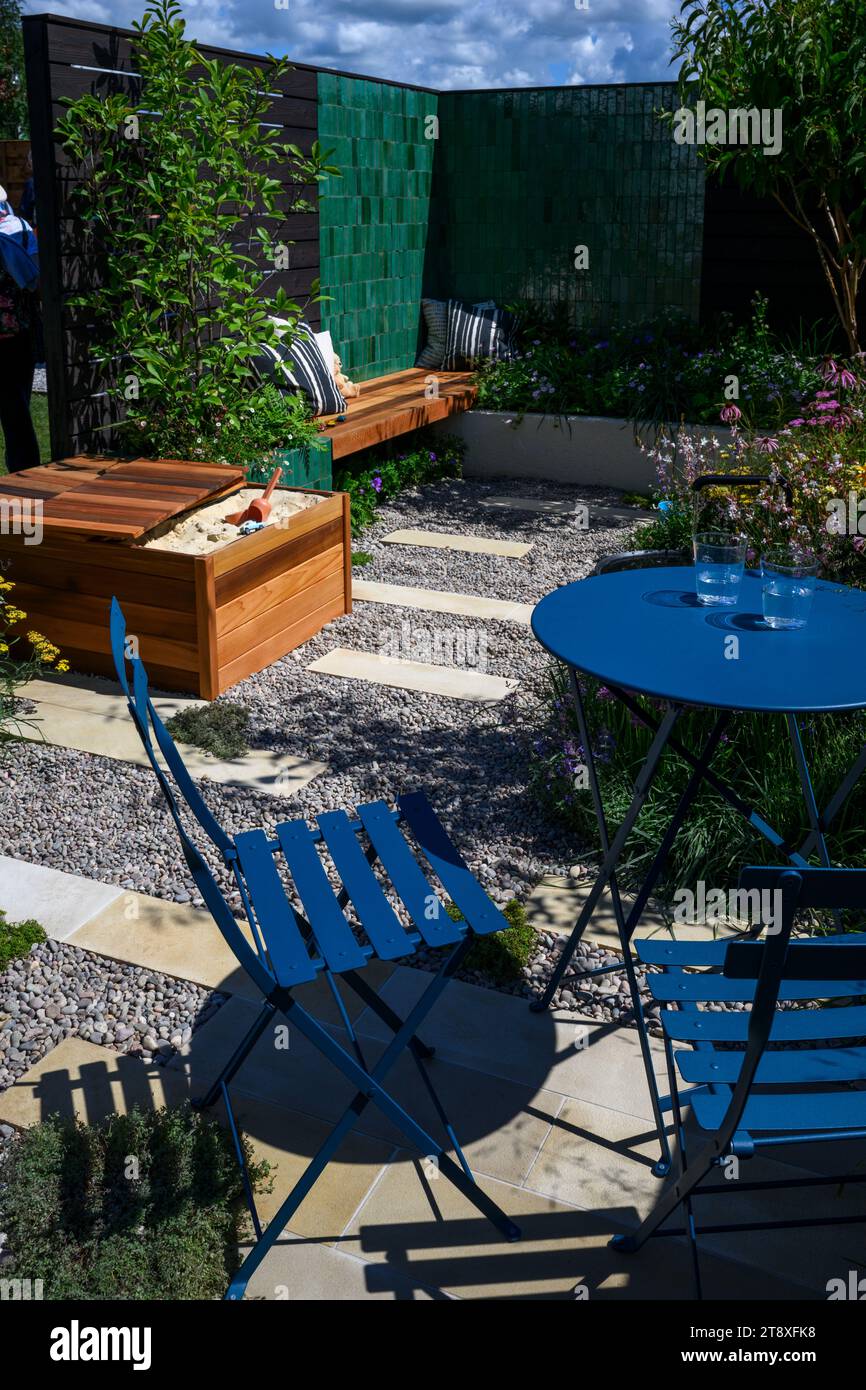 Mesa de jardín plegable hermosas mesas de interior y exterior son adecuadas  para su terraza, césped, patio, balcón, mesa de café, jardín o decoración